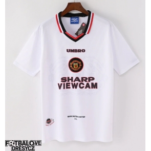 Manchester United 1996-1997 Retro Venkovní Dres Krátký Rukáv